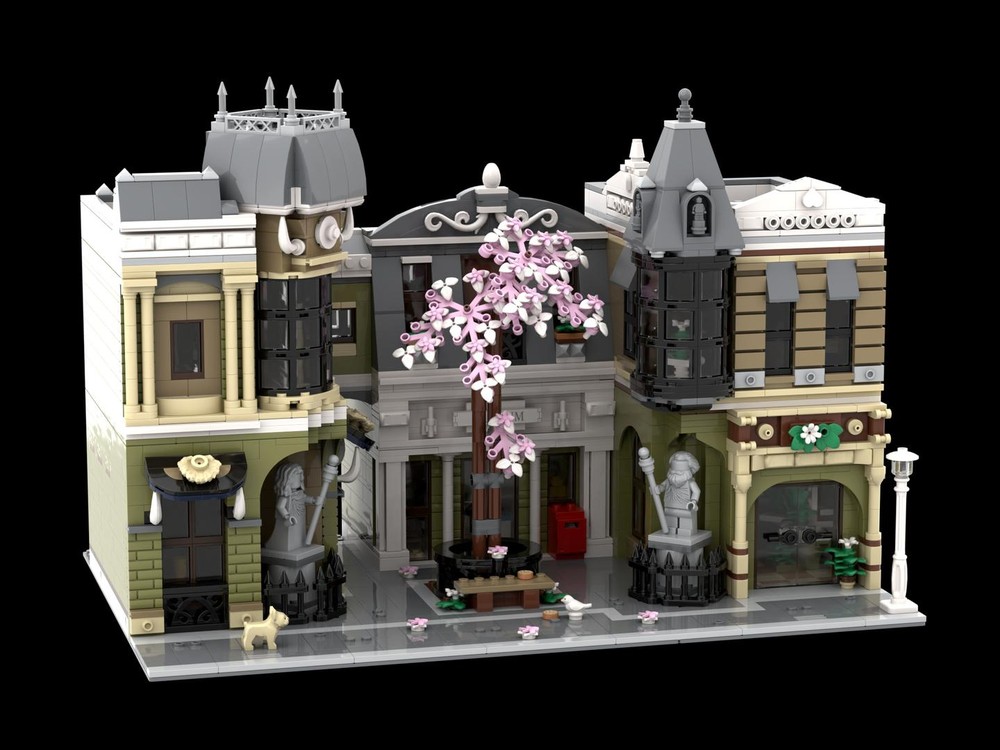 Old Town Square by PL MOCs